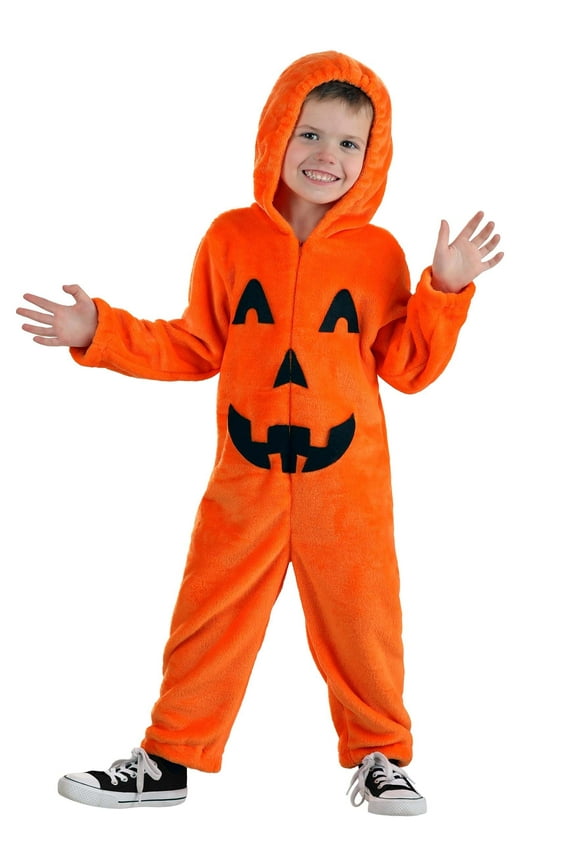 Toddler Jack-O-Lantern Onesie Costume