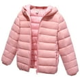 thumbnail image 1 of Toddler Jacket Toddler Boy Winter Coat Kids Boy Girl Winter Hooded Puffer Jackets Coats Light Weight Padded Outerwear, 1 of 9