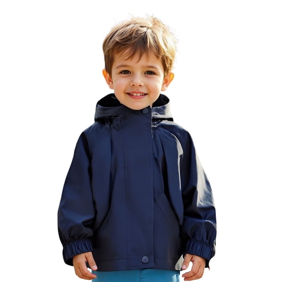 Toddler Jackets Wind Breaker Zip Hoodie Girls Lightweight Jacket Fall Outfits Size 12-18 Months Girls Jacket