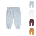 thumbnail image 1 of Toddler Jeans Baggy Jeans Boys Toddler Boys Casual Soft Harem Pants Comfortable Summer Baby Trousers Lightweight Plain Basic Kids Clothing, 1 of 3