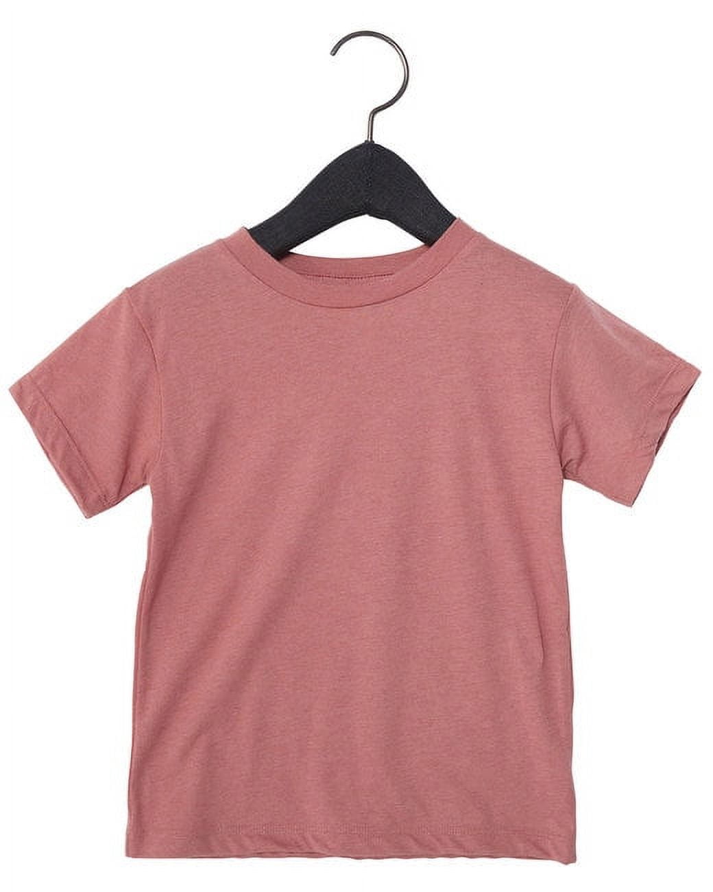 Toddler Jersey Short-Sleeve T-Shirt HEATHER MAUVE 4T