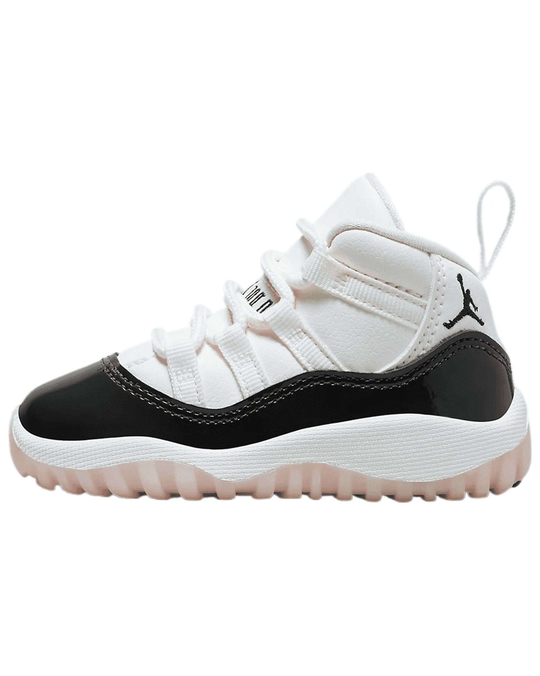 Toddler Jordan 11 Retro Sneaker Sail Velvet Brown Atmosphere DO3856 101 Size 9 US Walmart