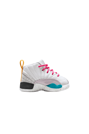 Toddler's Jordan 12 Retro White/Vapor Green-Photon Dust (850000 130) - 4