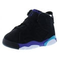 thumbnail image 1 of Toddler Jordan 6 Retro "Aqua" Black/Bright Concord-Aquatone (DV3606 004) - 10, 1 of 5