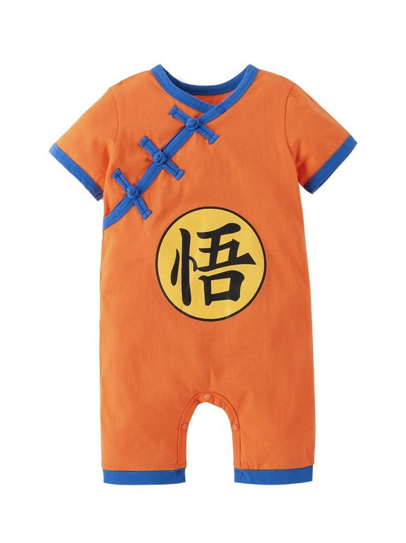 Toddler Kid Baby Boy Girl Goku Dumpling One Piece Jumpsuit Romper Clothes Goku Short Sleeve 18 24 Months Walmart