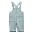 thumbnail image 1 of Toddler Kid Baby Boys Girls Corduroy Romper Jumpsuit Bib Pants Overalls Clothes, 1 of 9