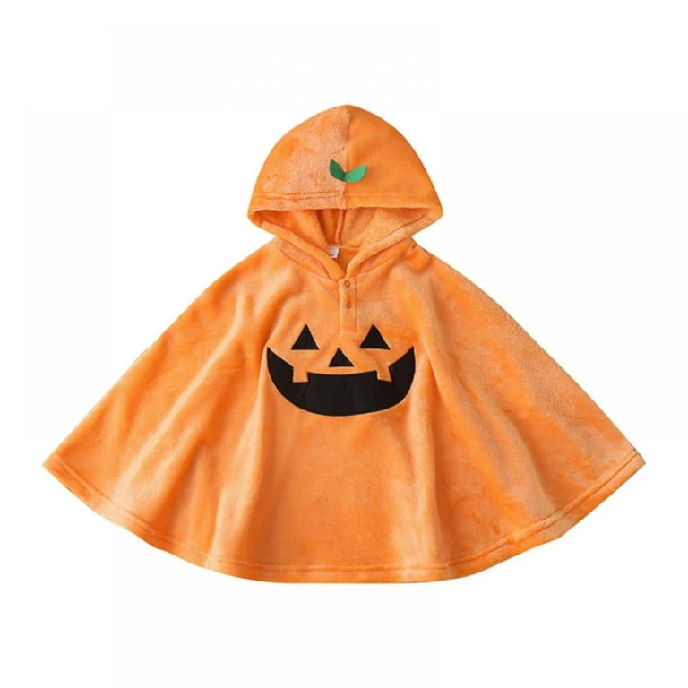 Pumpkin Poncho Kids Unisex Pumpkin Poncho Kids Unisex