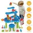 thumbnail image 1 of Toddler Kid Sand Water Activity Table for 3-6 Years Old  Rain Showers Play Table Toy, 1 of 11