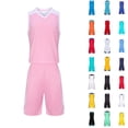 thumbnail image 1 of Toddler Kid's 2 Piece Outfit Suits Sleeveless Tank Elastic Shorts Sport Soccer Uniform For Training And Practice, 1 of 4