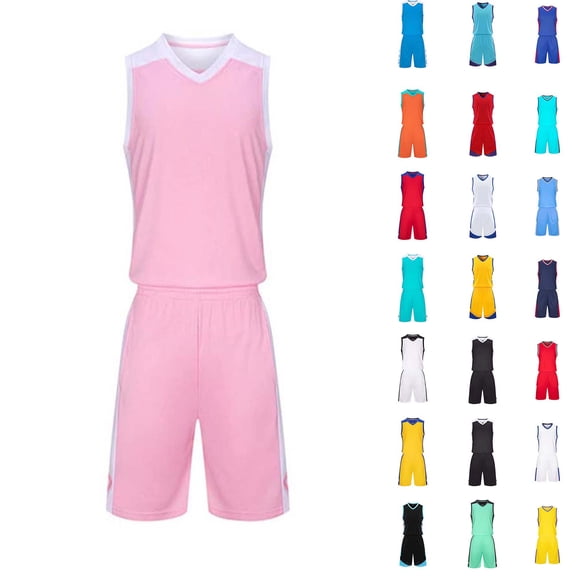 Toddler Kid's 2 Piece Outfit Suits Sleeveless Tank Elastic Shorts Sport Soccer Uniform For Training And Practice