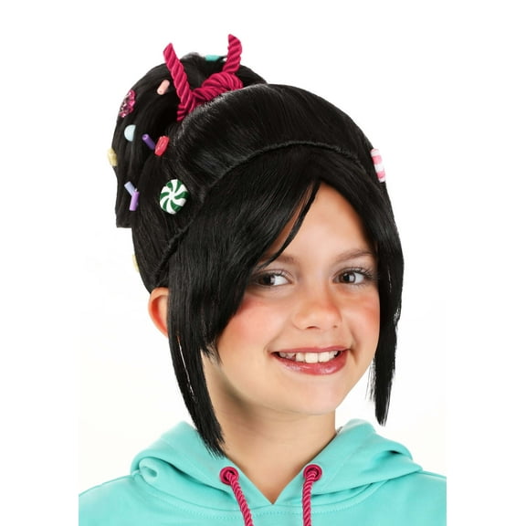 Toddler/Kid's Disney Wreck it Ralph Vanellope Wig