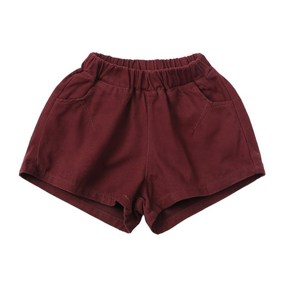 Toddler Kids Baby Boys Girls Jogger Shorts Summer Cotton Casual Solid Shorts Active With Pockets Boys Shorts Boys Clothes