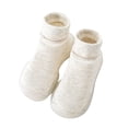 thumbnail image 1 of Toddler Kids Baby Boys Girls Shoes First Antislip Shoes Socks Shoes Prewalker Sneaker Baby Girl Casual Shoes Girls Size 8 Kids High Tops Baby Shoes 12 Months Little Kid on Shoes Baby Girl First Shoes, 1 of 3