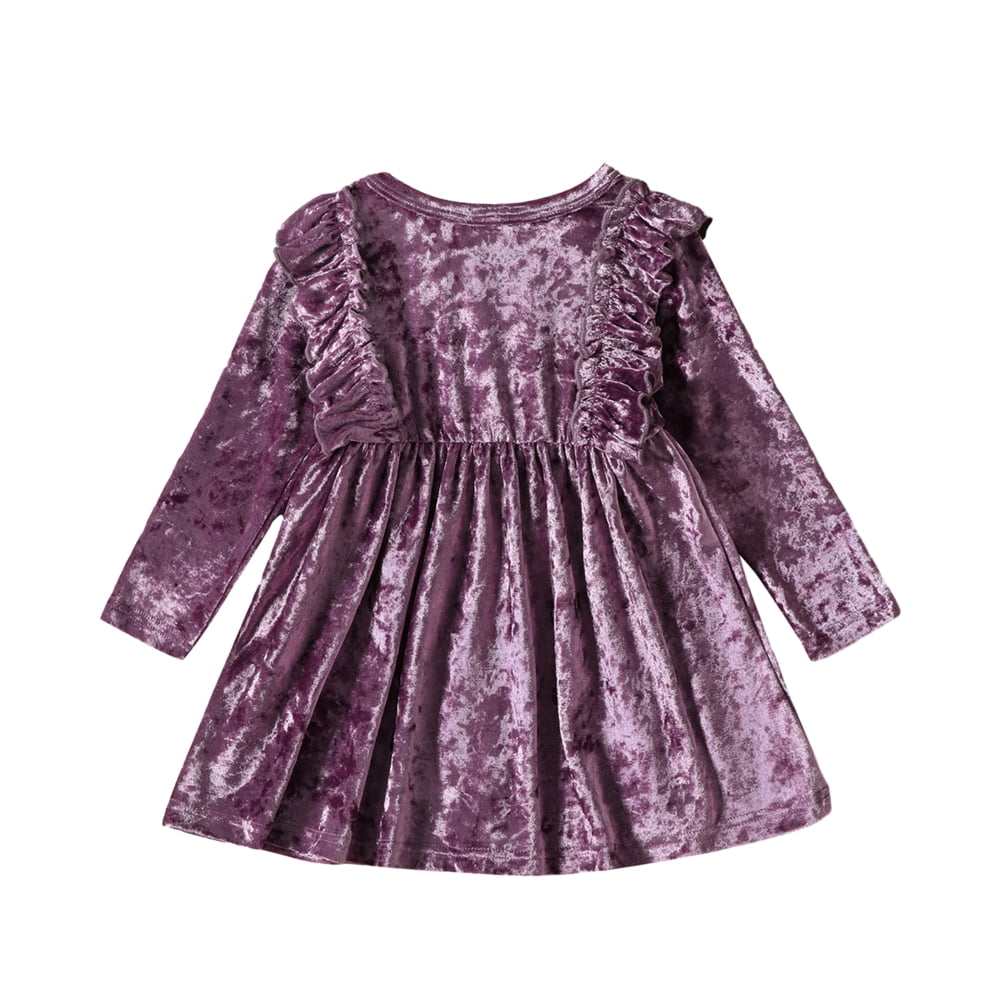 toddler fall casual dresses Happy Town Toddler Girl Fall Clothing Long Sleeve Dress Girl Solid Color Casual Fall Winter Clothes, Toddler Girl's, Size: 3-4Y, Beige