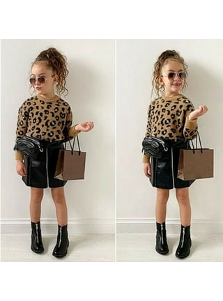 Cheetah top skirt walmart