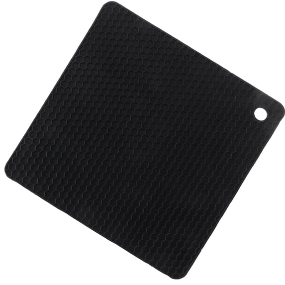 FELTECHELECTR 1Pc Blue Silicone Honeycomb Placemat Heat Insulation Table Mat Anti Slip for Tableware Protection