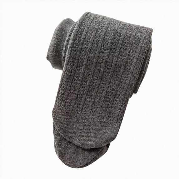 Toddler Kids Baby Girls Warm Full Leggings Knitted Pantihose Stretchy Pantyhose For Winter Stocking 12-24 Months,Grey XZNPDUCQ