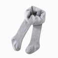 thumbnail image 1 of Toddler Kids Baby Girls Warm Full Leggings Pantihose Stretchy Basic Full Length Pants Pantyhose For Winter Stocking 2-4 Years,Grey NIEWTR, 1 of 3