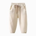 thumbnail image 1 of Toddler Kids Baggy Pants For Boys 12M-10T Toddler to Youth Athletic Joggers Sweatpants with Pockets Kids Workout Sweat Pants Kids White Sweatpants Size 12-18 Months, 1 of 9