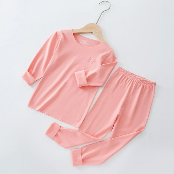 Toddler Kids Boy Girl Pajamas Set Long Sleeve Sleepwear Pjs Cotton Loungewear Size 2-3 Years