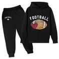 thumbnail image 1 of Toddler Kids Boys 2 Piece Outfits SetsHoodie Sweatshirt And Sweatpants Pullover Hoodie Set Tracksuit Casual Pants Set 3-4 Years, 1 of 4