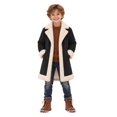 thumbnail image 1 of Toddler Kids Boys Lined Overcoat Long Sleeve Open Front Warm Cozy Windproof Elegant Outerwear 3-4 Years, 1 of 6