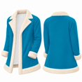 thumbnail image 1 of Toddler Kids Boys Lined Overcoat Long Sleeve Open Front Warm Cozy Windproof Elegant Outerwear 4-5 Years, 1 of 6