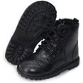 thumbnail image 1 of Toddler Kids Boys Girls Hiking Boots Waterproof Synthetic Leather Non Slip Lace-up Ankle Outdoor Boots Shoes, 1 of 7
