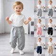 thumbnail image 1 of Toddler Kids Boys Sweatpants Kids Baggy Pants for Boys 6M-4T Baby to Toddler Essentials Sweatpants Kids Sweatpants Size 2-3 Years, 1 of 8