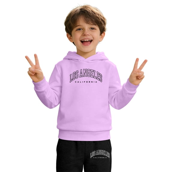 Toddler Kids Boys Sweatsuit Set Cute Hooded Hoodie Outfits With Letter Print Casual Pullover And Joggers Two Piece Fall Tracksuit 3-4 Years