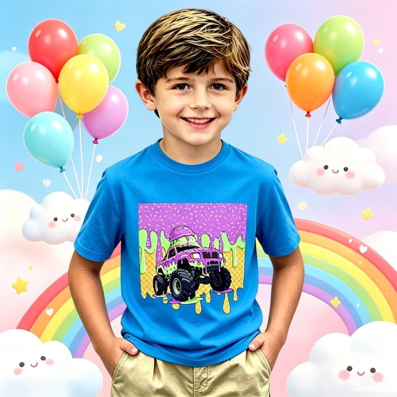 Toddler Kids Boys T Shirts Short Sleeve Graphic Tees Prints Casual Shirts For Youth Top Tshirt Tops 10-11 Years
