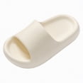 thumbnail image 1 of Toddler Kids Bunny Slides Slippers for Toddler Girls Boys Cute Cartoon Quick Drying Shower Shoes Non-Slip Pool Sandals Soft Comfy Summer Flip Flops Indoor Outdoor Gibobby,10,White, 1 of 9