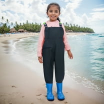 Toddler Kids Chest Waders Fishing Youth Waders Waterproof Hunting Waders with Boots Waders for Boys 2T