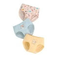 thumbnail image 1 of Toddler Kids Children Baby Girls Underwear Cartoon Letter Print Cotton Briefs Underwear 3PCS Size 10-12T, 1 of 6