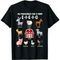 thumbnail image 1 of Toddler Kids Farm Animals Old MacDonald Had a Farm E-I-E-I-O T-Shirt, 1 of 5