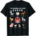 thumbnail image 1 of Toddler Kids Farm Animals Old MacDonald Had a Farm E-I-E-I-O T-Shirt, 1 of 5