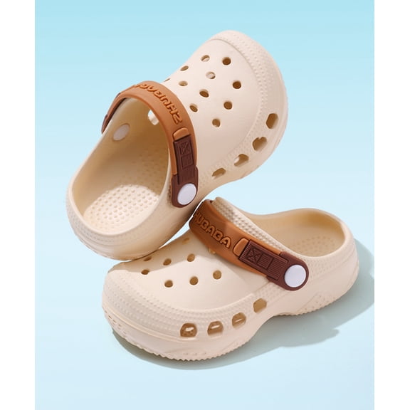 Toddler Kids Garden Clogs Cartoon Boys Girls Slip on Water Shoes Children Beach Pool Slide Sandals Shower Slipper