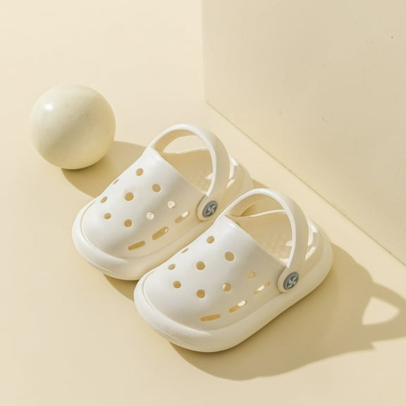 Toddler Kids Garden Clogs Cartoon Boys Girls Slip on Water Shoes Children Beach Pool Slide Sandals Shower Slipper