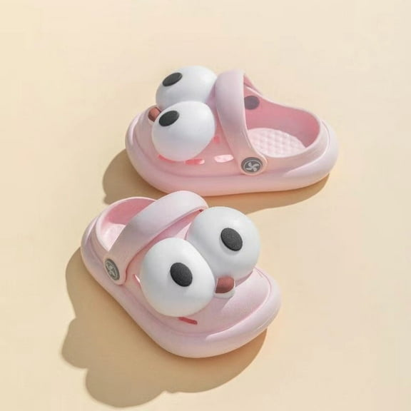 Toddler Kids Garden Clogs Cartoon Boys Girls Slip on Water Shoes Children Beach Pool Slide Sandals Shower Slipper
