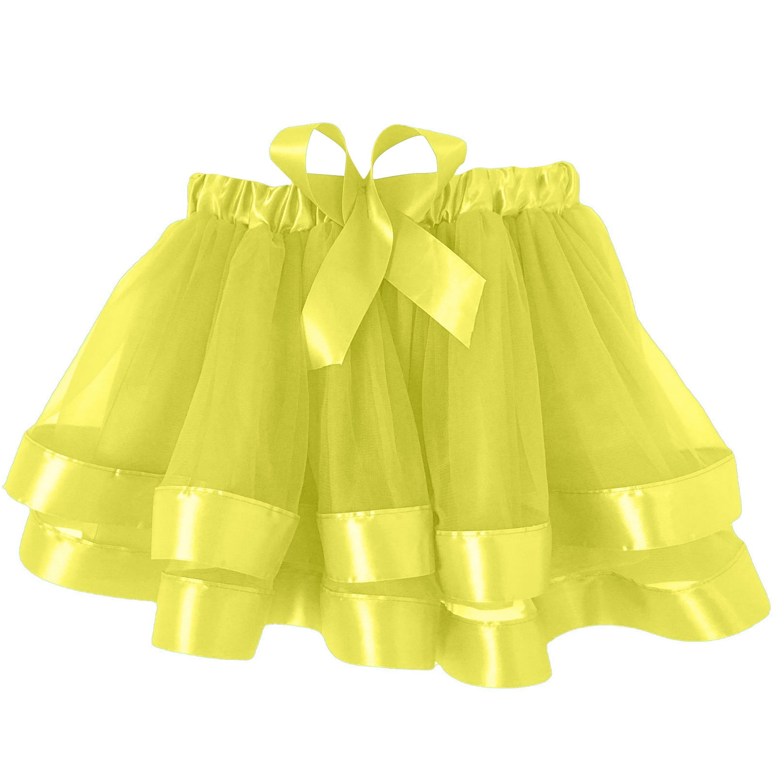 Toddler Kids Girls Bowknot Patchwork Dancing Princess Skirt Tulle