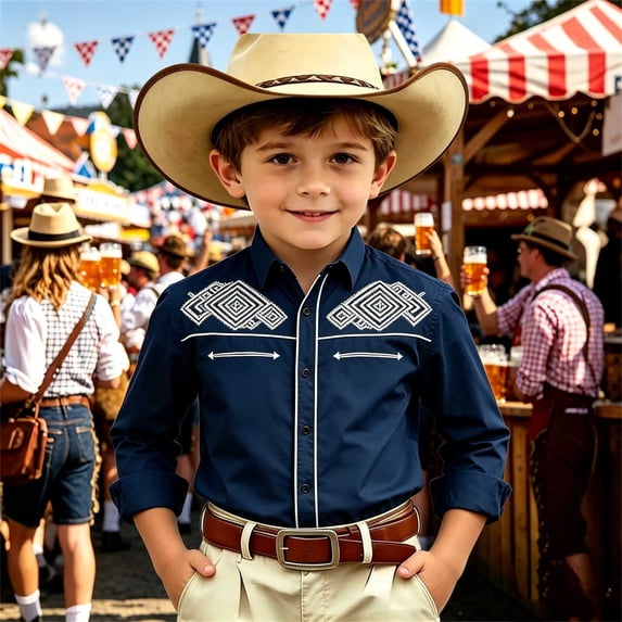 Toddler Kids Girls Boys Shirt Tops Long Sleeve Fashion Chest Print Casual Collar Shirt Casual Loose Tops 10-11 Years