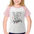 thumbnail image 1 of Toddler Kids Girls Boys T Shirts Short Sleeve Shirt Crewneck Tee School Home Outdoor Casual Loose Tops 1-2 Years, 1 of 7