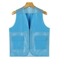 thumbnail image 1 of Toddler Kids Girls Boys Vest Jacket Sleeveless Unisex Mesh Fishing Vest Photography Travel Hiking Waist Coat Jacket Casual Summer Tees with Pocket 6-7 Years, 1 of 3