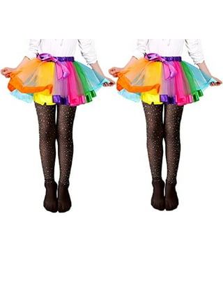 Sunisery Toddler Kids Girls Fishnet Stockings Glitter Tights Sparkle  Legging Mesh Fancy Sock Fashion Outfits with Rhinestone 
