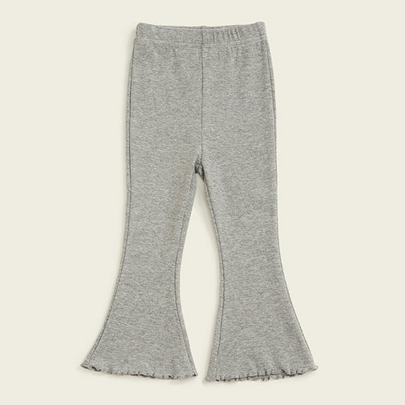 Toddler Kids Kids Girls Fashion Cute Sweet Elasticity Flared Pants Trousers Pants Leggings