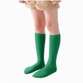 thumbnail image 1 of Toddler Kids Knee High Socks Non Slip Boy Girls Seamless Long Stockings for Toddler to Teen 1-15 Years Kids, 1 of 4