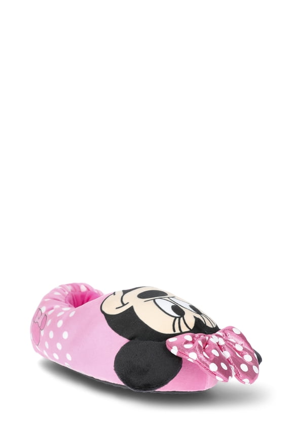 Disney Minnie Mouse Toddler Girls Slippers