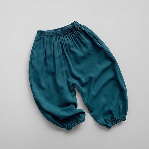Toddler Kids' Lightweight Summer Pants Slacks Navy Toddler Baseball Pants Summer Pants Boys Uniform Pants Size 18-24 Months