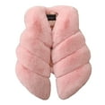 thumbnail image 1 of Toddler Kids Little Girls Sleeveless V Neck Gilet Winter Causal Warm Waist Vest Outerwear Jacket Coat, 1 of 3