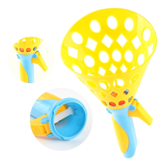 Toddler Kids Parent-child Interactive Ejection Pair Catch Launch Ball Two-player Game Indoor Outdoor Sport Training Toy